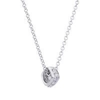 Collana World Diamond Group Donna in Oro bianco Diamante PCUBDI1 - PCUBDI1